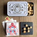 大坂万福 おまめやん（きな粉・抹茶）／一創堂のお取り寄せ