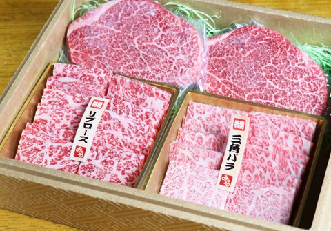 A5黒毛和牛 焼肉＆ヘレステーキセット