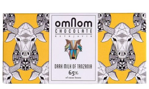 オムノムチョコレート ダーク ミルク タンザニア65％