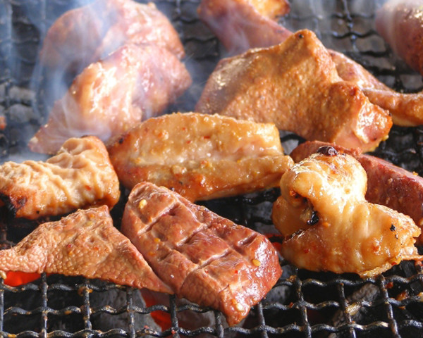 館ヶ森高原豚　味付生ホルモン