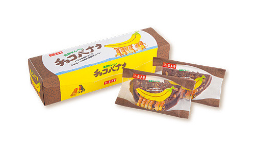 南部せんべい　チョコバナナ
