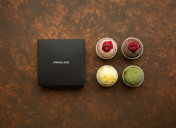 4種のスペシャリテ・アイスクリーム