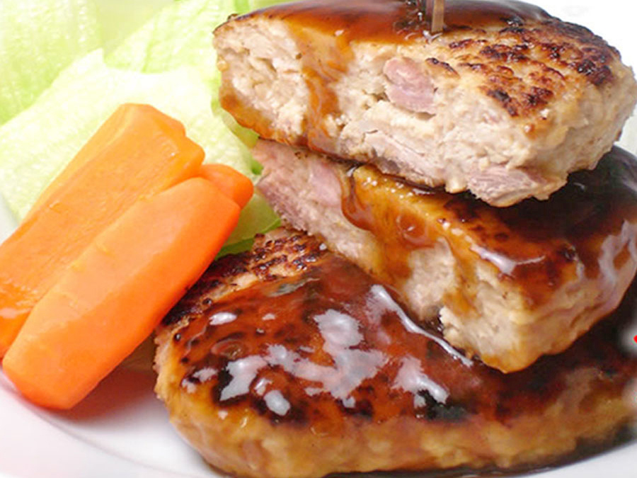 大和肉鶏の地鶏ハンバーグ