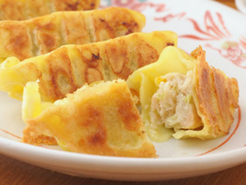 万葉柚子 柚子みそ餃子 3人前 15粒入