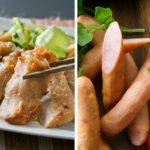 黒豚ロース味噌漬けと黒豚ソーセージ