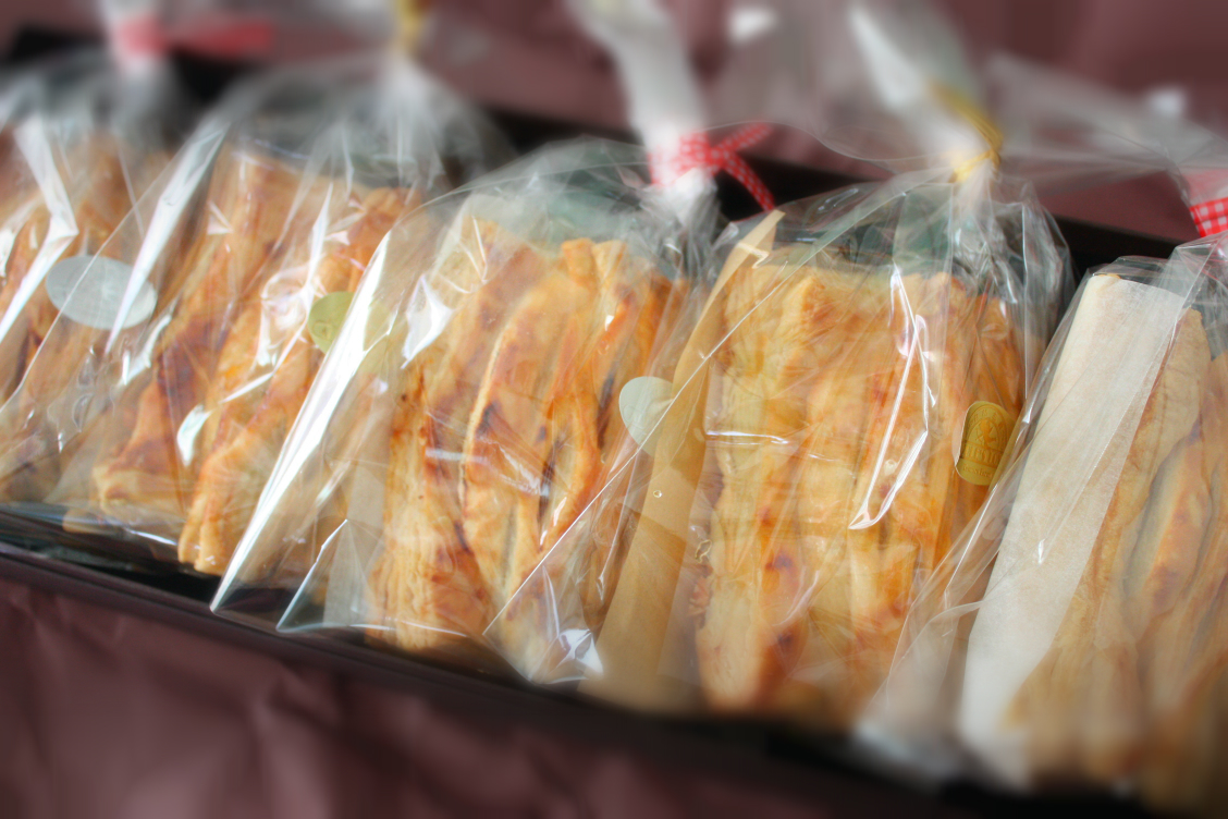 タムラファームアップルパイの個包装の画像