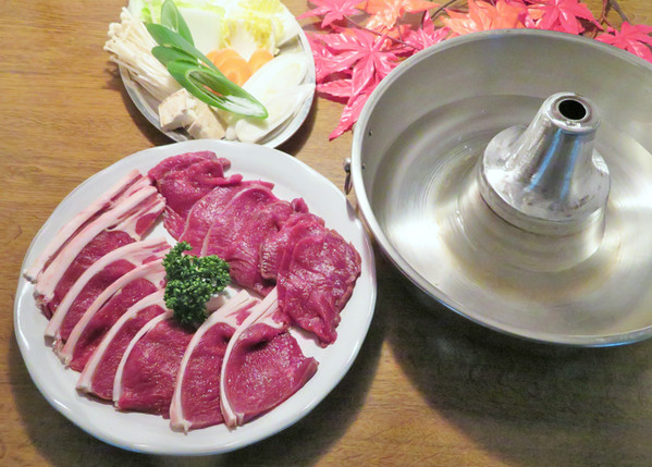 鹿しゃぶ 1kg（ロース肉約500g＋モモ肉約500g）