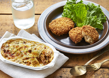 黒毛和牛の旨み愉しむセット(ドリア&コロッケ)