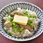 バターが決め手の洋風牡蠣めし