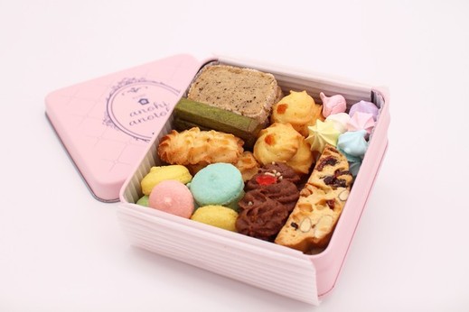 アノヒアノトキオリジナルクッキー缶 8種入り cafe アノヒアノトキ