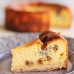 ゴルゴンゾーラベイクドチーズケーキ　アップ