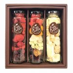 フリーズドライフルーツ 八角瓶3本セット B パッケージ