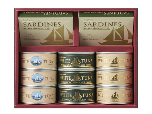 王道ツナ3種&サーディン詰合せ11缶セット／OceanPrincess