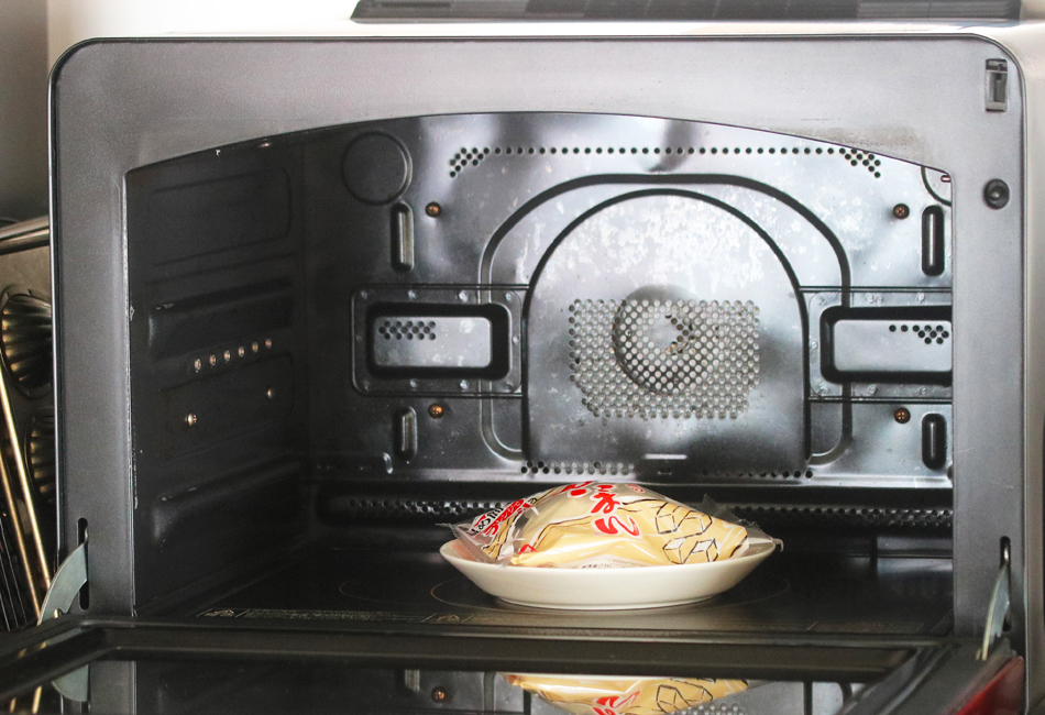 かにまんとかにみそセット　函館カネニ　レンジであたためるところ