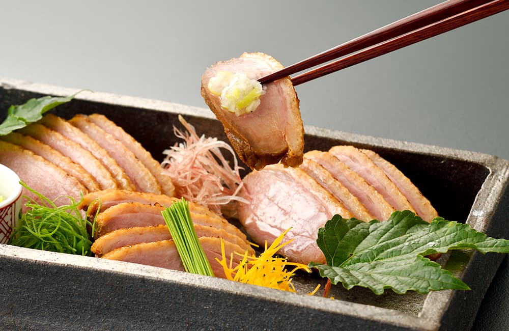 下鴨茶寮　料亭の合鴨ロース(木箱)