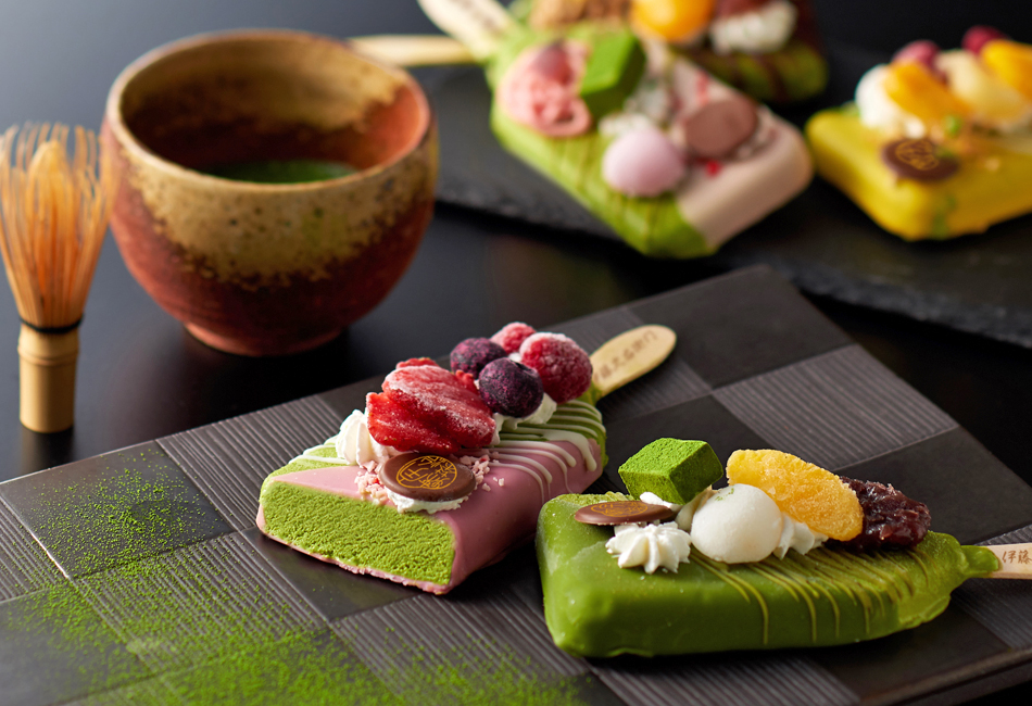 抹茶パフェアイスバー 5本入り 伊藤久右衛門