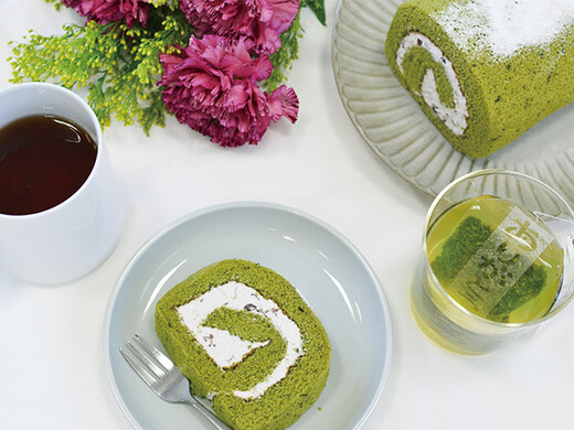 【母の日】和三盆茶畑ロール＆ティーバッグギフト