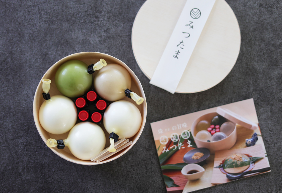 丸わっぱ 和ぷりん3種 5個入　ギフトBOX　みつたま　パッケージ