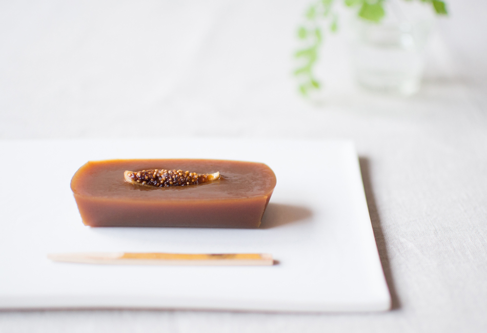 生キャラメルの羊羹 4個入り　百花園