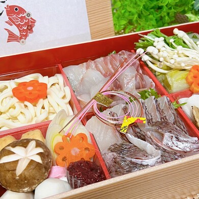 めで鯛幸せの鯛しゃぶセット（2～3人前）／明石めで鯛や