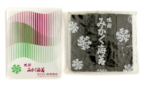 味のり紙袋詰 20枚×1袋　みかく海苔