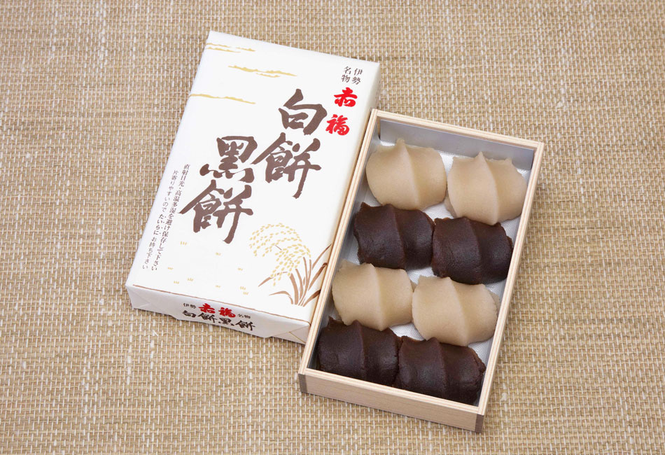 白餅黒餅（8個入）　赤福