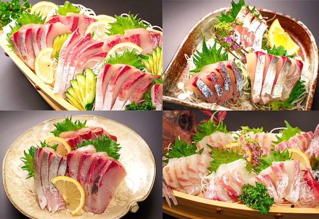 お刺身4種セット／三崎まぐろとブリ産直魚umaka（うまか）