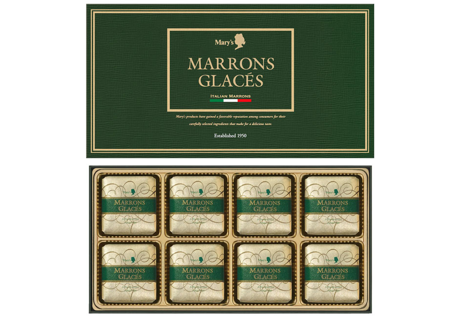 マロングラッセ　メリーチョコレート　8個入り