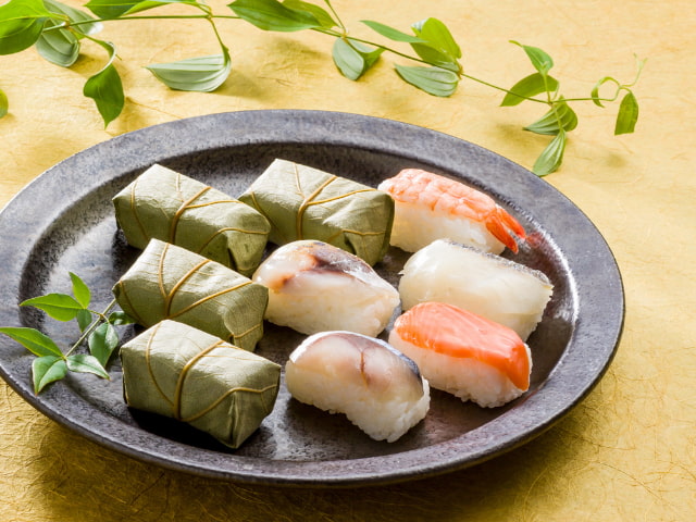 柿の葉寿司5種20個入／ゐざさ