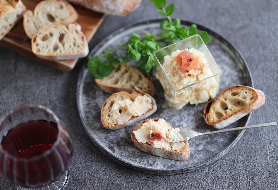 黒胡椒たらこ　Wakiya　パンにのせる