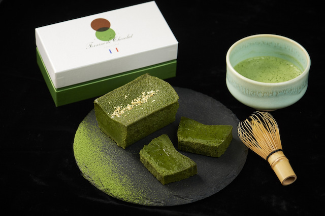 神楽坂　テリーヌ ドゥ ショコラ オ 抹茶／神楽坂　ル　コキヤージュ