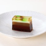 コーヒーゼリーの「花ようかん」　七條甘春堂