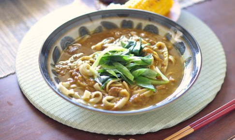 【お取り寄せ限定】カレーそば4食（瞬そば・太切り）　京都 よしむら お取り寄せサイト　焼き野菜カレーそば