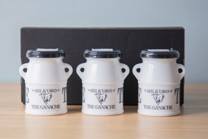 発酵ホワイトガナッシュ（ミルコロガナッシュ）100g×3本セット　オオヤブデイリーファーム