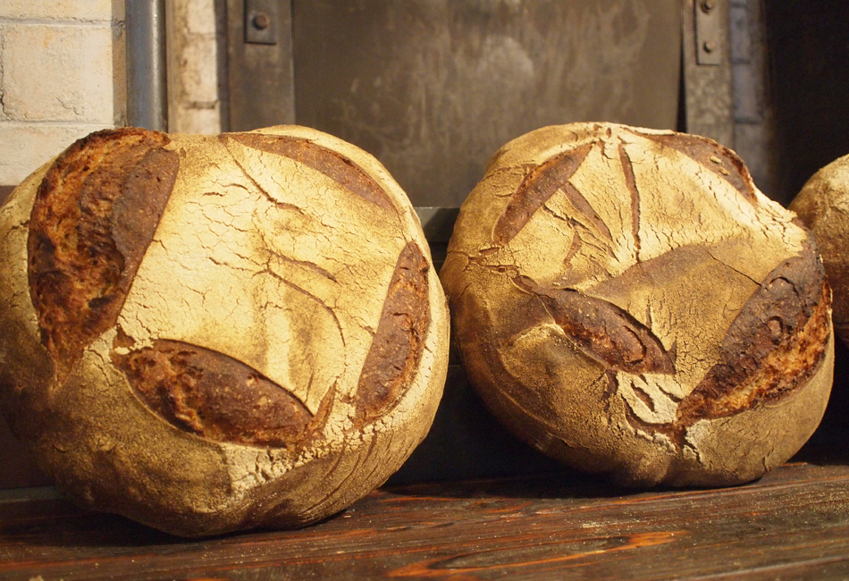 国産ビオ小麦＆ライ麦のカンパーニュ（小）　ブーランジェリー・ドリアン