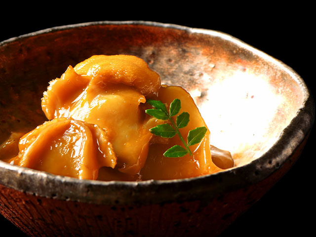 礼文・利尻島産 天然島あわび入り うに一夜漬け 120g／島の人オンラインショップ