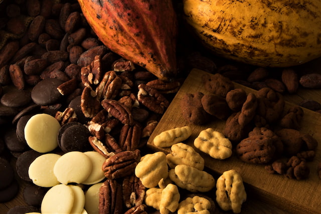 ペカンナッツショコラ　お徳用　500g（キャラメル/ココア/和三盆/抹茶）／グランプラス