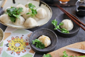 「傳」長谷川料理長共同開発 WaiWai水餃子 美勢餃子