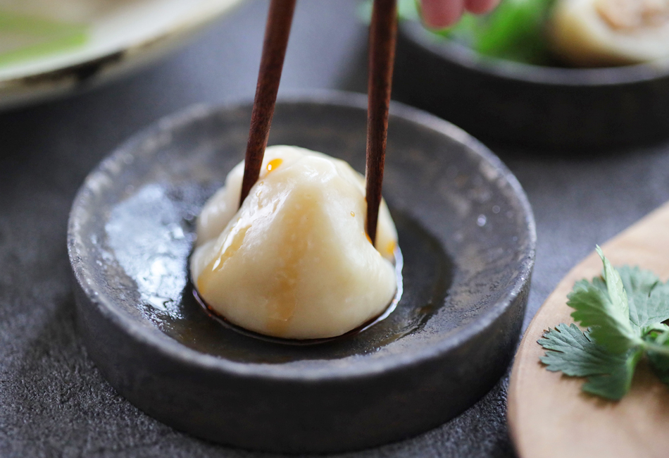 「傳」長谷川料理長共同開発 WaiWai水餃子　美勢餃子　もっちり皮