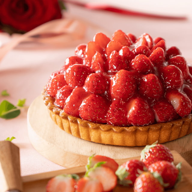 国産大豆タルト「長野県産いちご」／いとおかしき