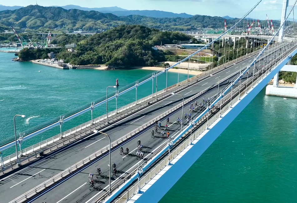 しまなみ海道　サイクリング