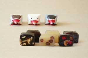 金澤文鳥　とまり木によりそい文鳥（6個入）　清香室町