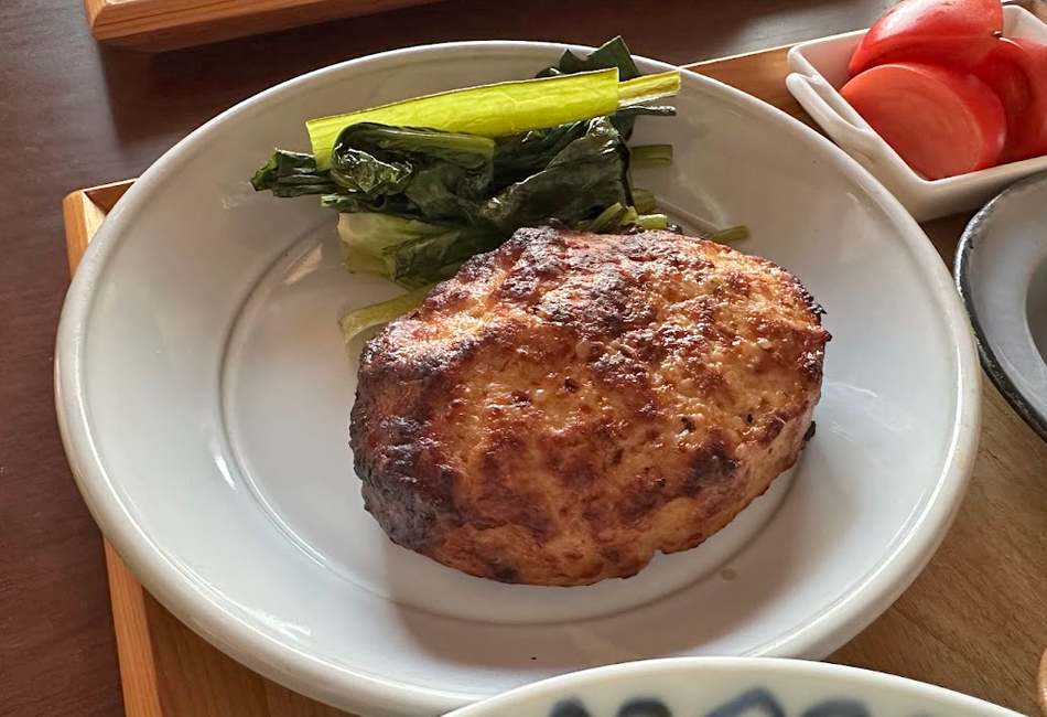 館ヶ森高原豚 焼ハンバーグ10個セット　Ark館ヶ森　レンチンだけ