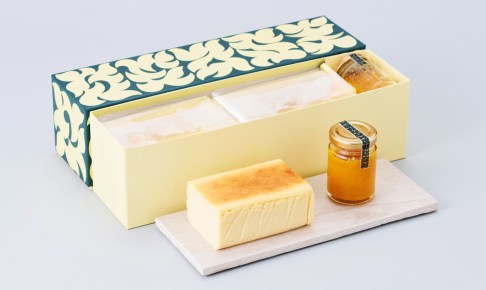 シルクチーズケーキ ハーフ2本 大和橘ジャム　奈良御菓子製造所 ocasi