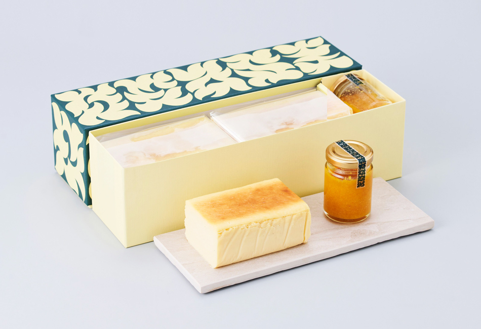 シルクチーズケーキ ハーフ2本 大和橘ジャム　奈良御菓子製造所 ocasi