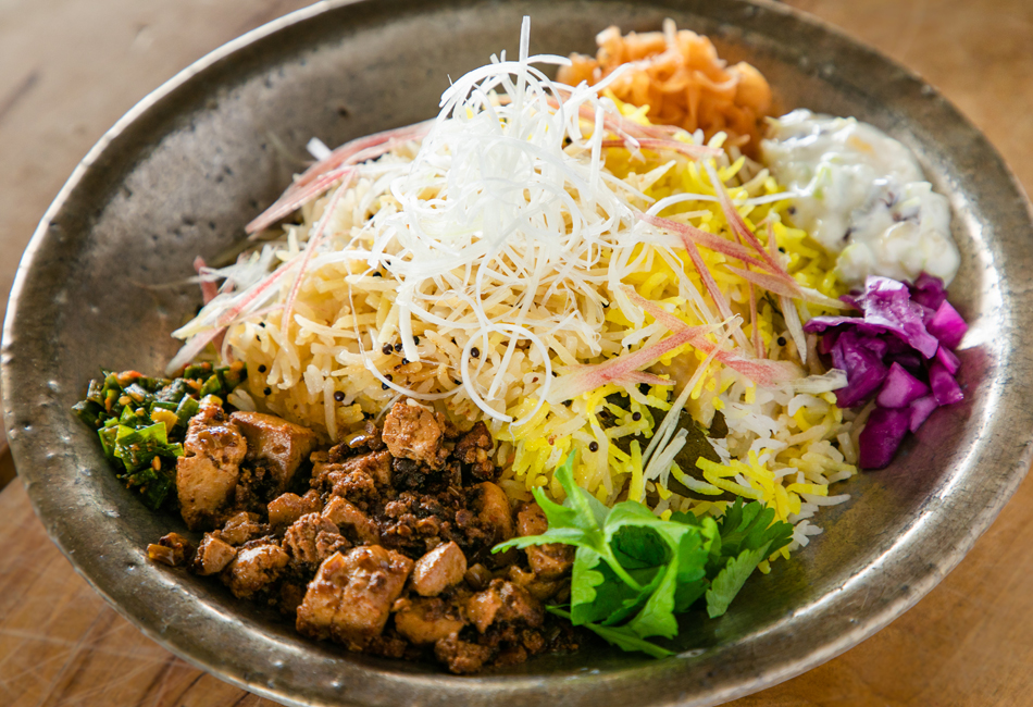 鯛出汁チキンビリヤニ　SPICE GATE