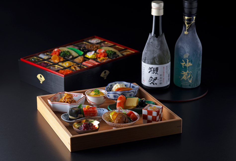 酒肴おせち 冷凍一段 お酒付（2人前）