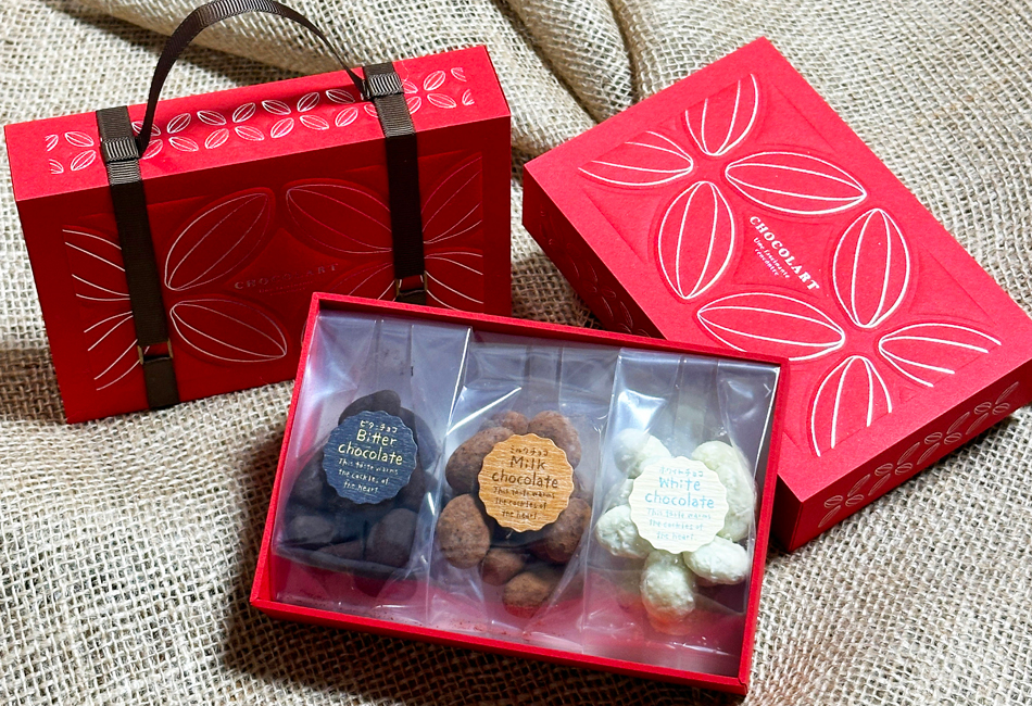 カカオだま 3種アソートギフトセット カカオもの