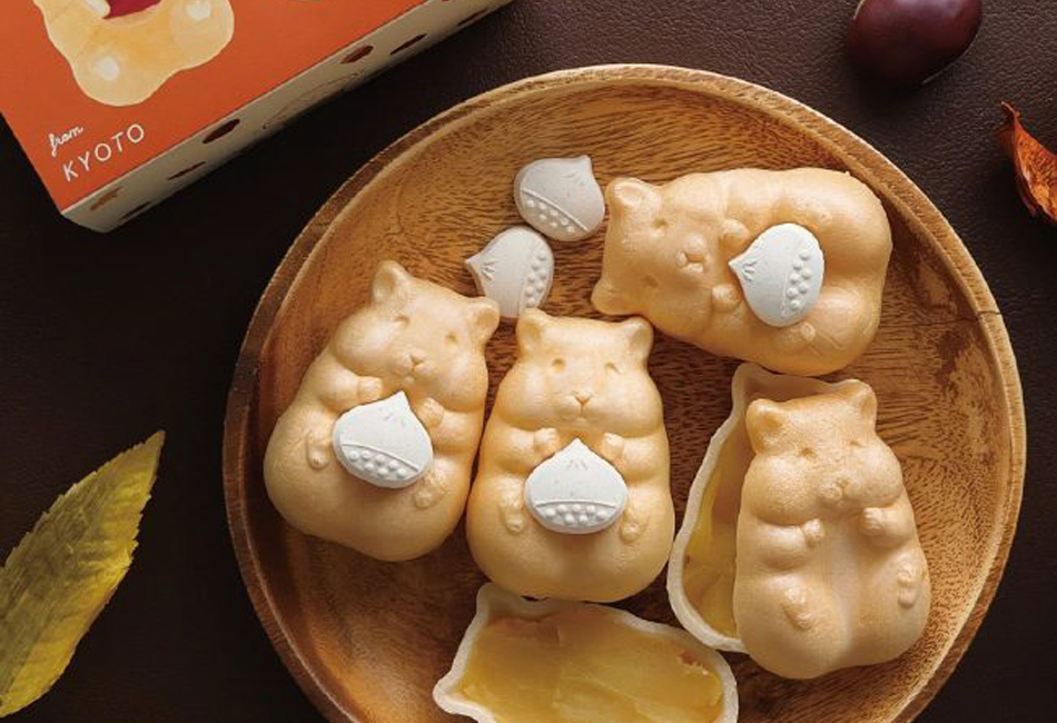 かわいい姿で食べるのがもったいない!自分で作る「ハムスターモナカ 栗餡」が今年も数量限定で登場
